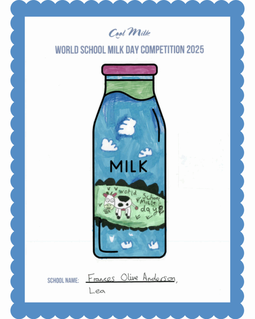 Frances olive anderson milk bottle winner