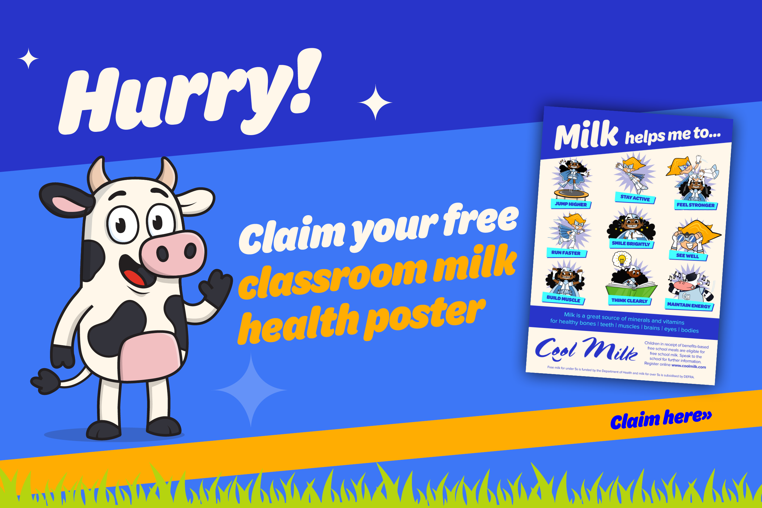 13472 COOL MILK Web Banner Free Poster GK Partners