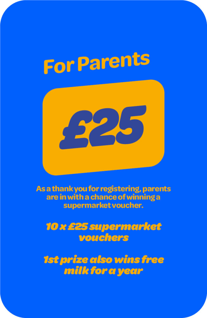13817 COOL MILK Website Page Prize Draw Competition Parents
